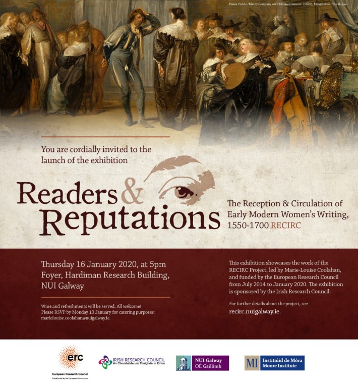 Readers Reps NUIG exhibition 2020